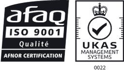 AFAQ ISO 9001 certified